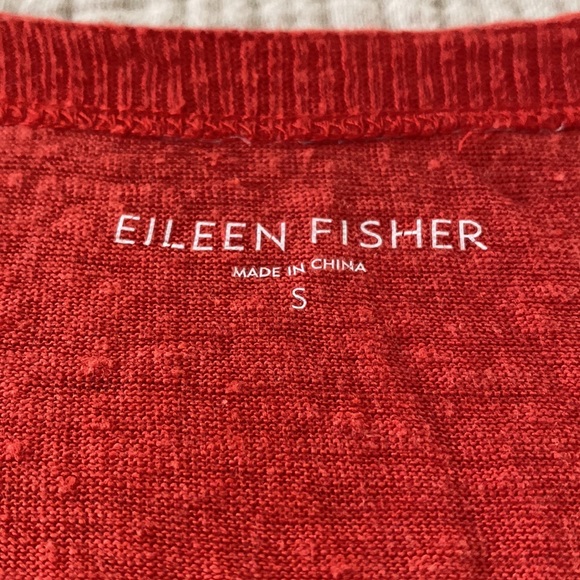 Eileen Fisher Linen Button Shirt - Picture 7 of 8